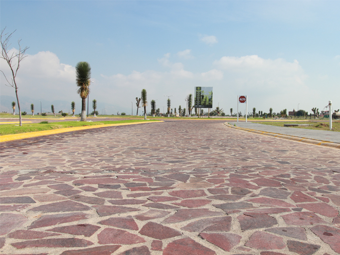 Avenidas con pórfido